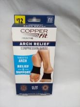 Copper Fit Arch Relief Compression Bands.
