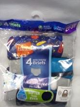 Hanes Boxer Brief 2T-3T, 4 pack