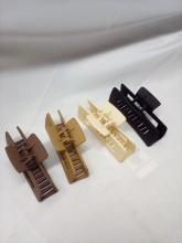 Hair clips set of 4