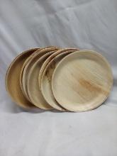 Set of 11 Bamboo Plates