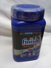 64Cnt Bag of Finish Powerball Quantum Auto Dishwasher Detergent Tabs