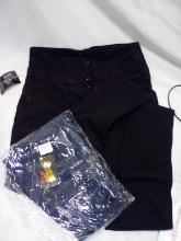 High waist skinny blue and black jeans x2, size 31