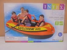 Intek Explorer 300 Inflatable Boat Set