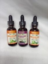 Qty 3 Immunity Support Liquid Drops. Oregano & Elderberry.