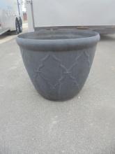 Large Round Composite Planter