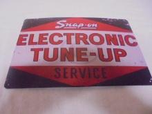 Snap-On Electronic Tune-Up Service Metal Sign