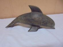 Beautiful Solid Wood Dolphin