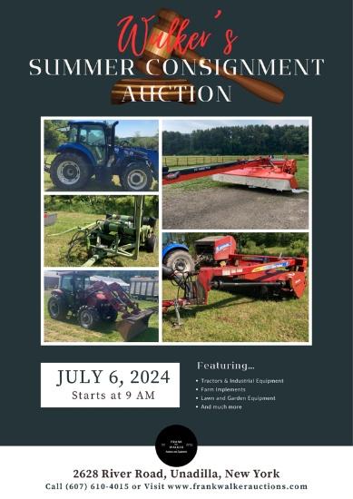 Summer Farm & Construction Equipment Auction