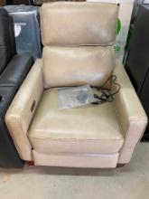 POWER LEATHER RECLINER