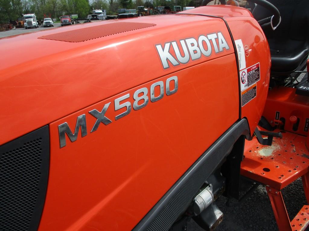 KUBOTA MX5800 TRACTOR