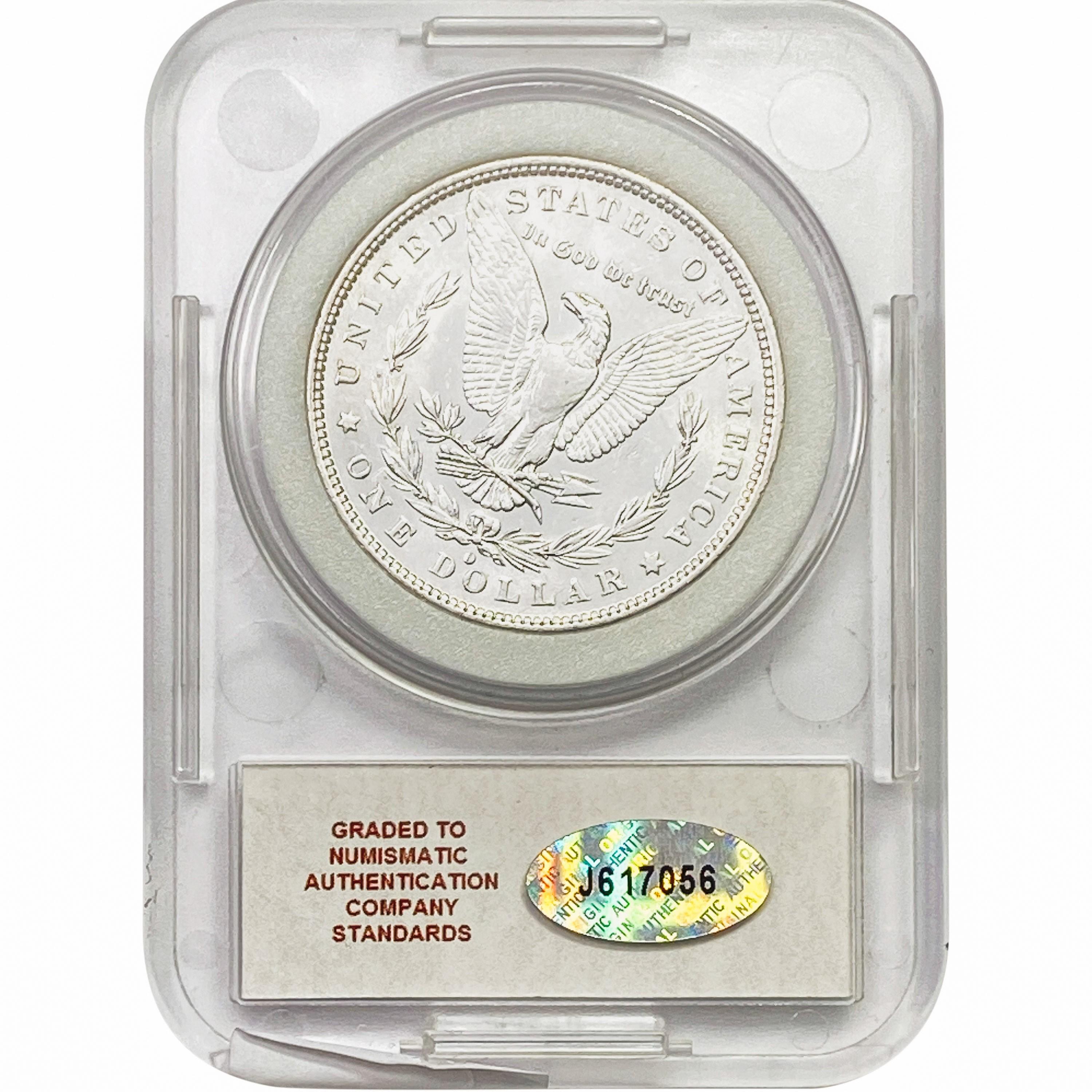 1882-O Morgan Silver Dollar NAC MS66