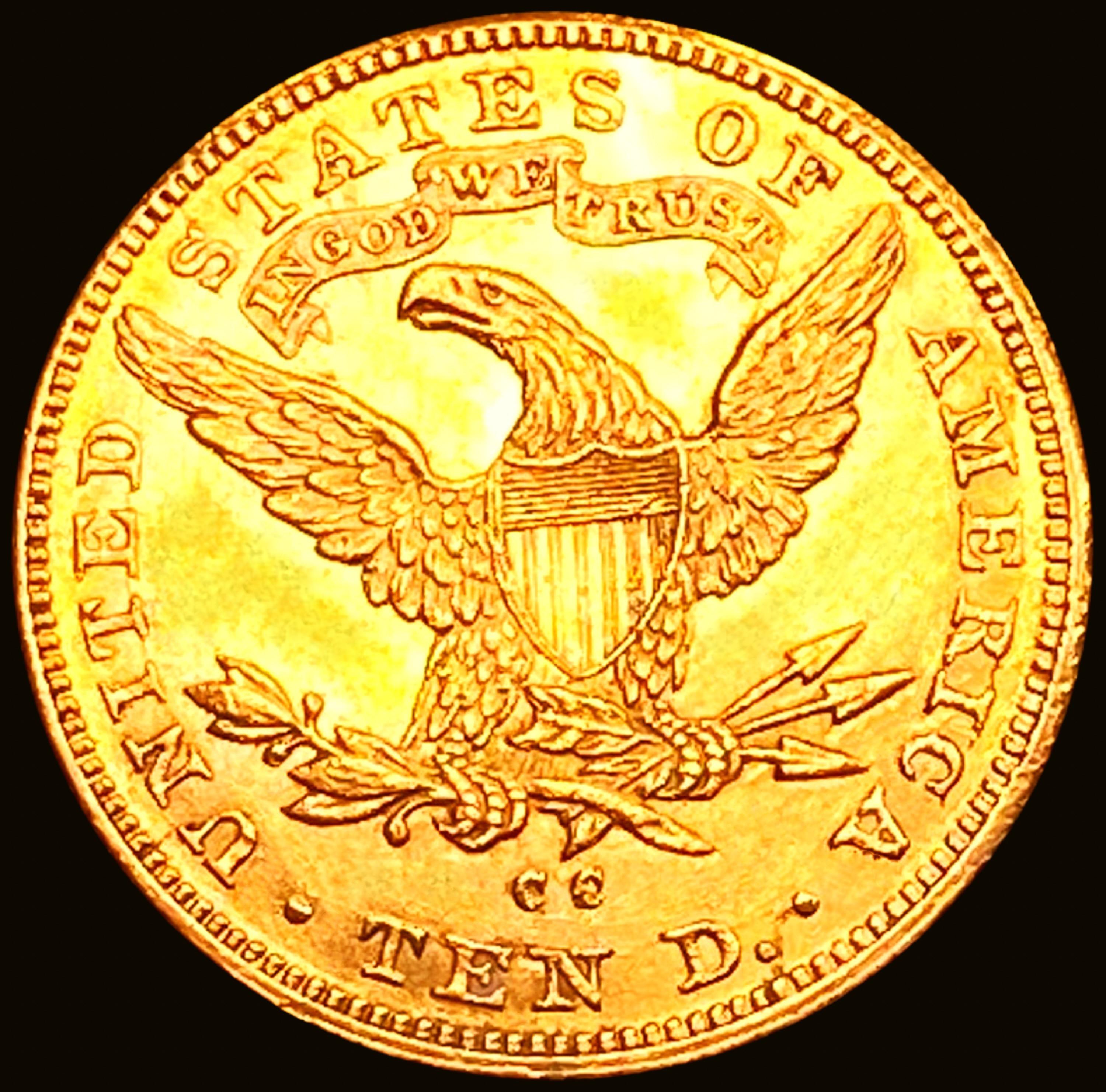 1891-CC $10 Gold Eagle CHOICE BU