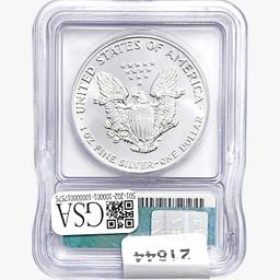 1988 Silver Eagle ICG MS69