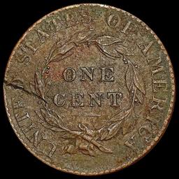1824 Coronet Head Large Cent CLOSELY UNCIRCULATED