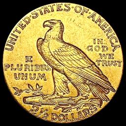 1909 $2.50 Gold Quarter Eagle LIGHTLY CIRCULATED