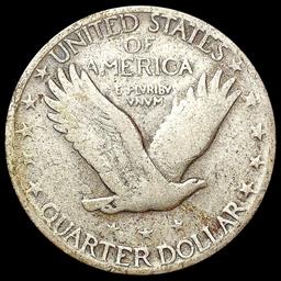 1927-S Standing Liberty Quarter LIGHTLY CIRCULATED