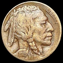 1919-S Buffalo Nickel LIGHTLY CIRCULATED