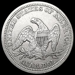 1856 Seated Liberty Quarter CLOSELY UNCIRCULATED