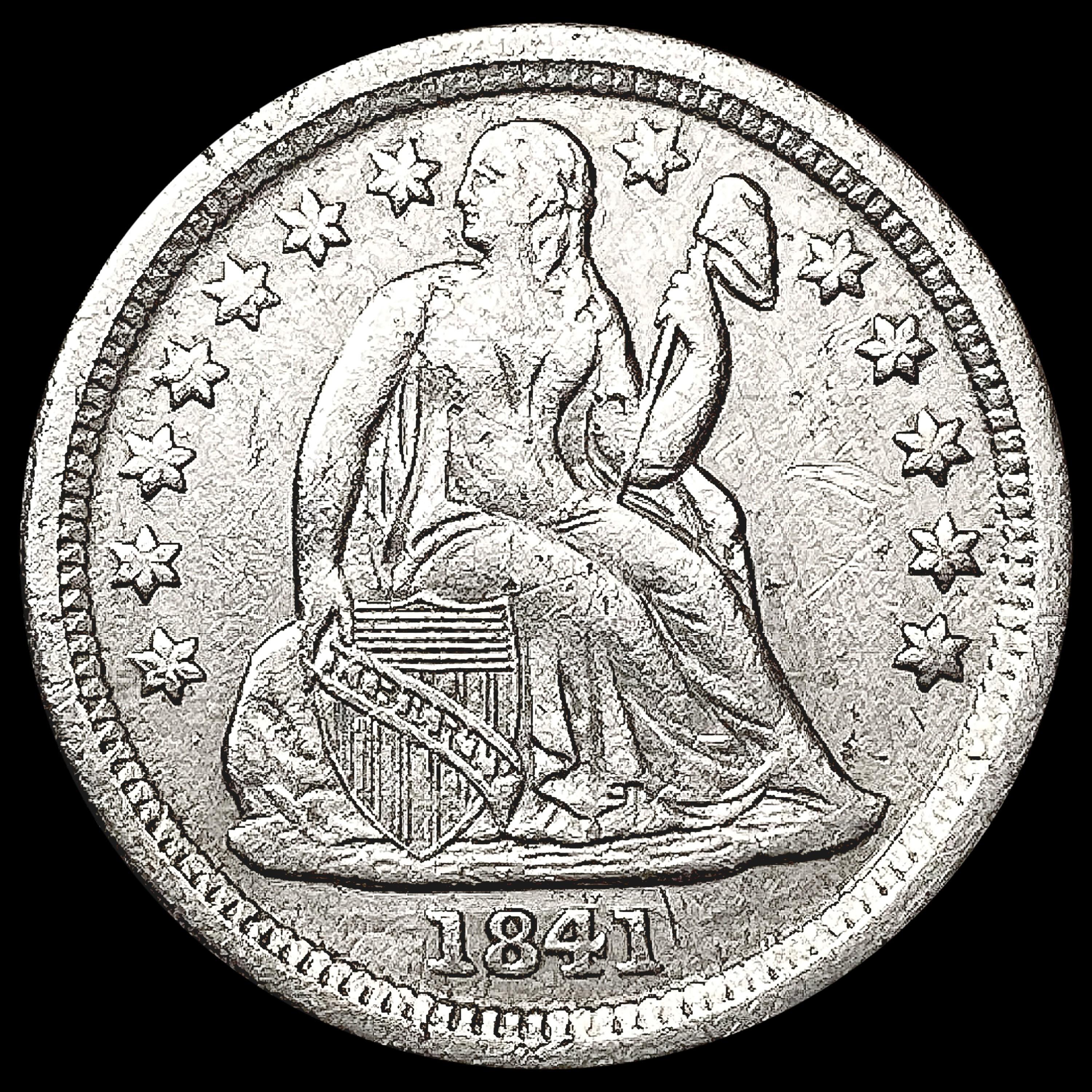 1841-O Seated Liberty Dime CLOSELY UNCIRCULATED