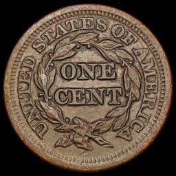 1851 Braided Hair Large Cent CLOSELY UNCIRCULATED