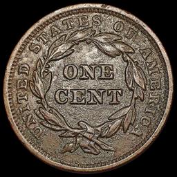 1842 Lg Date Braided Hair Large Cent UNCIRCULATED