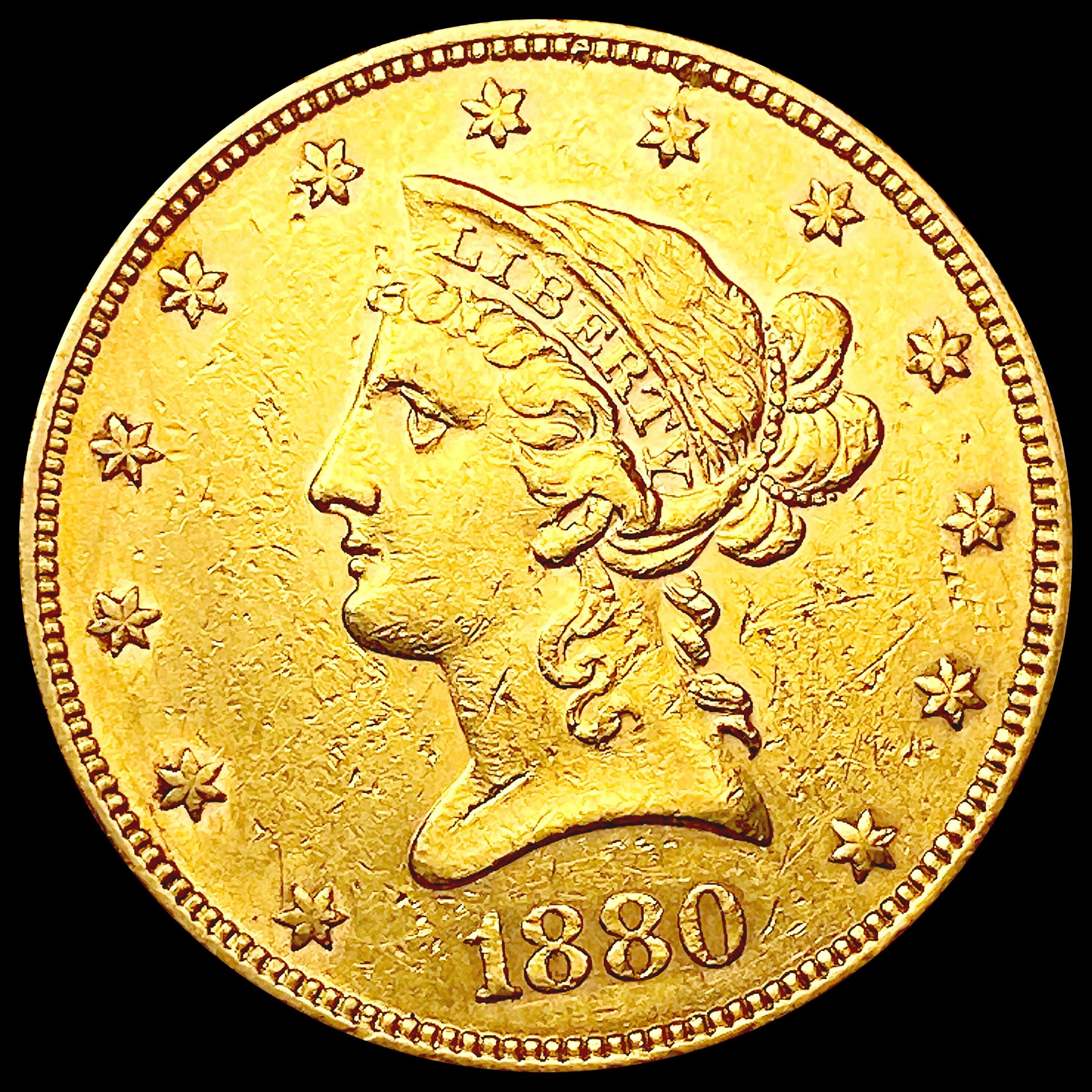 1880 $10 Gold Eagle UNCIRCULATED