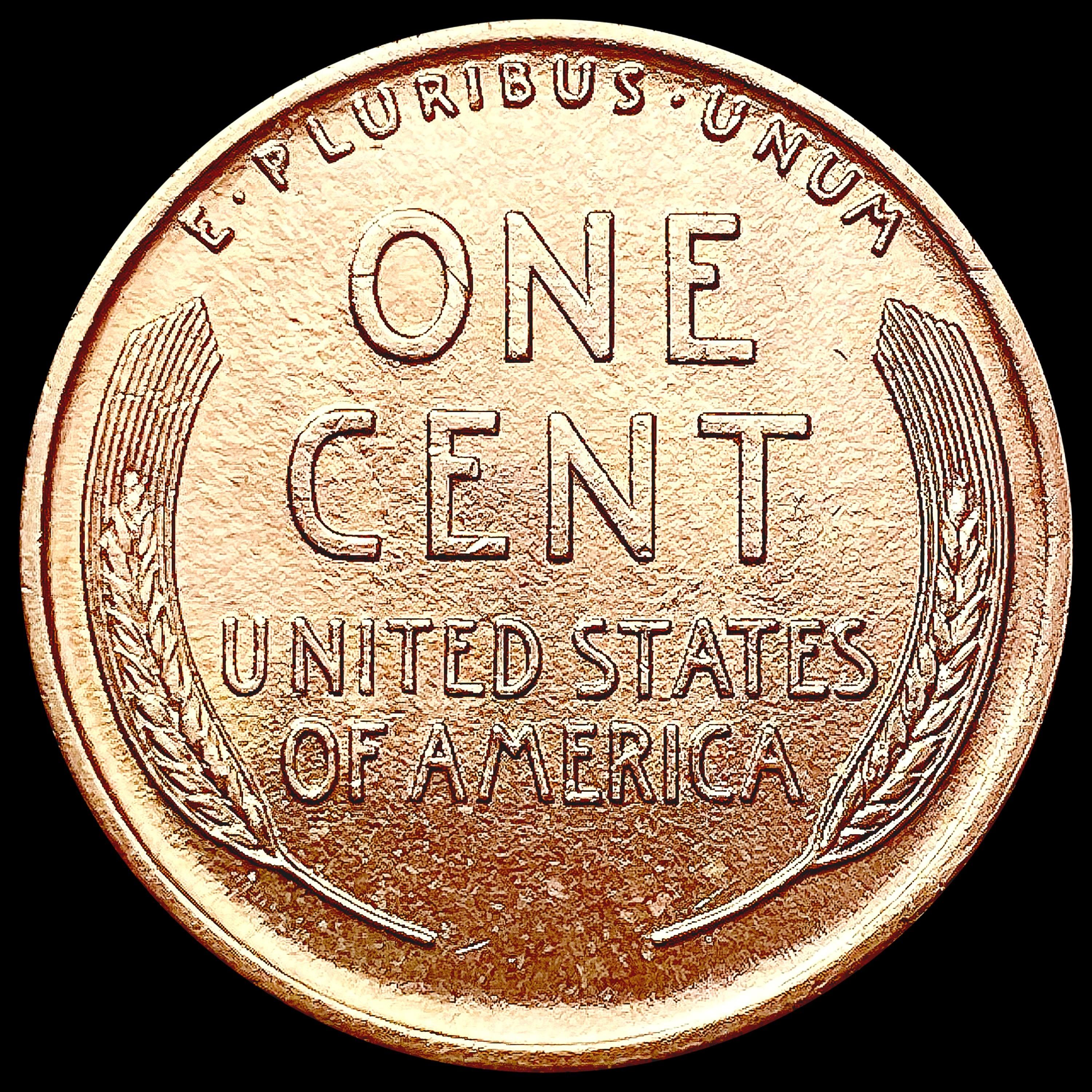 1916 RED Wheat Cent GEM BU