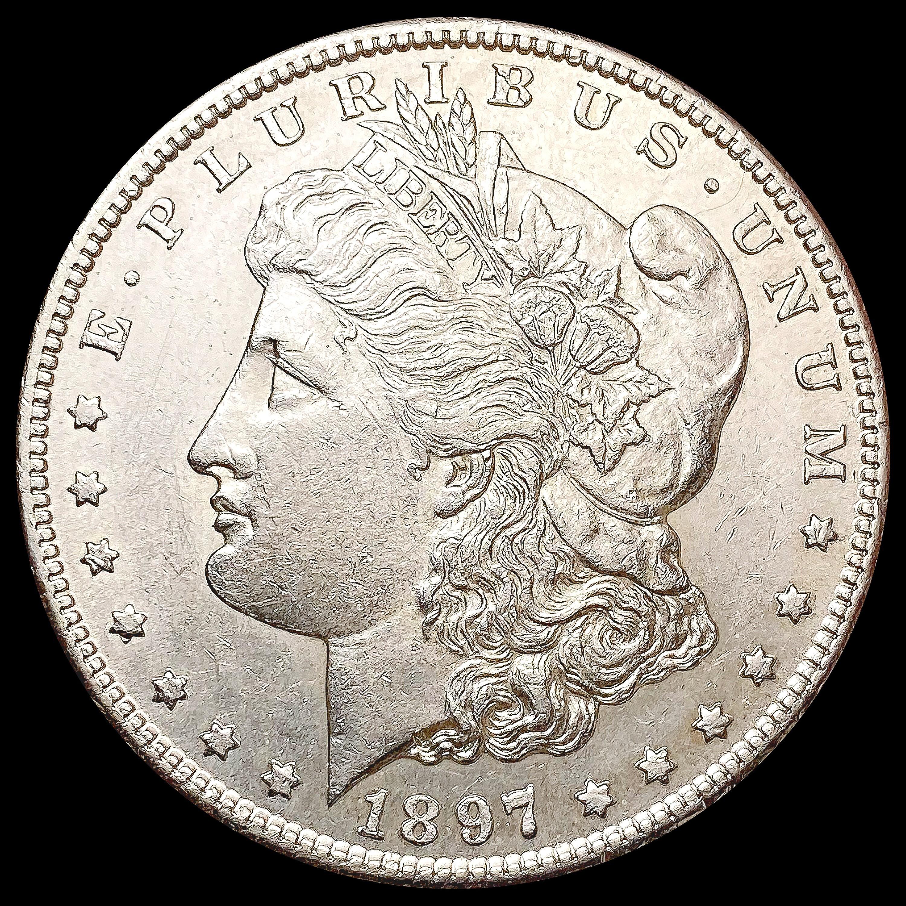 1897-S Morgan Silver Dollar UNCIRCULATED