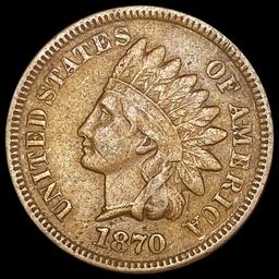 1870 Indian Head Cent LIGHTLY CIRCULATED