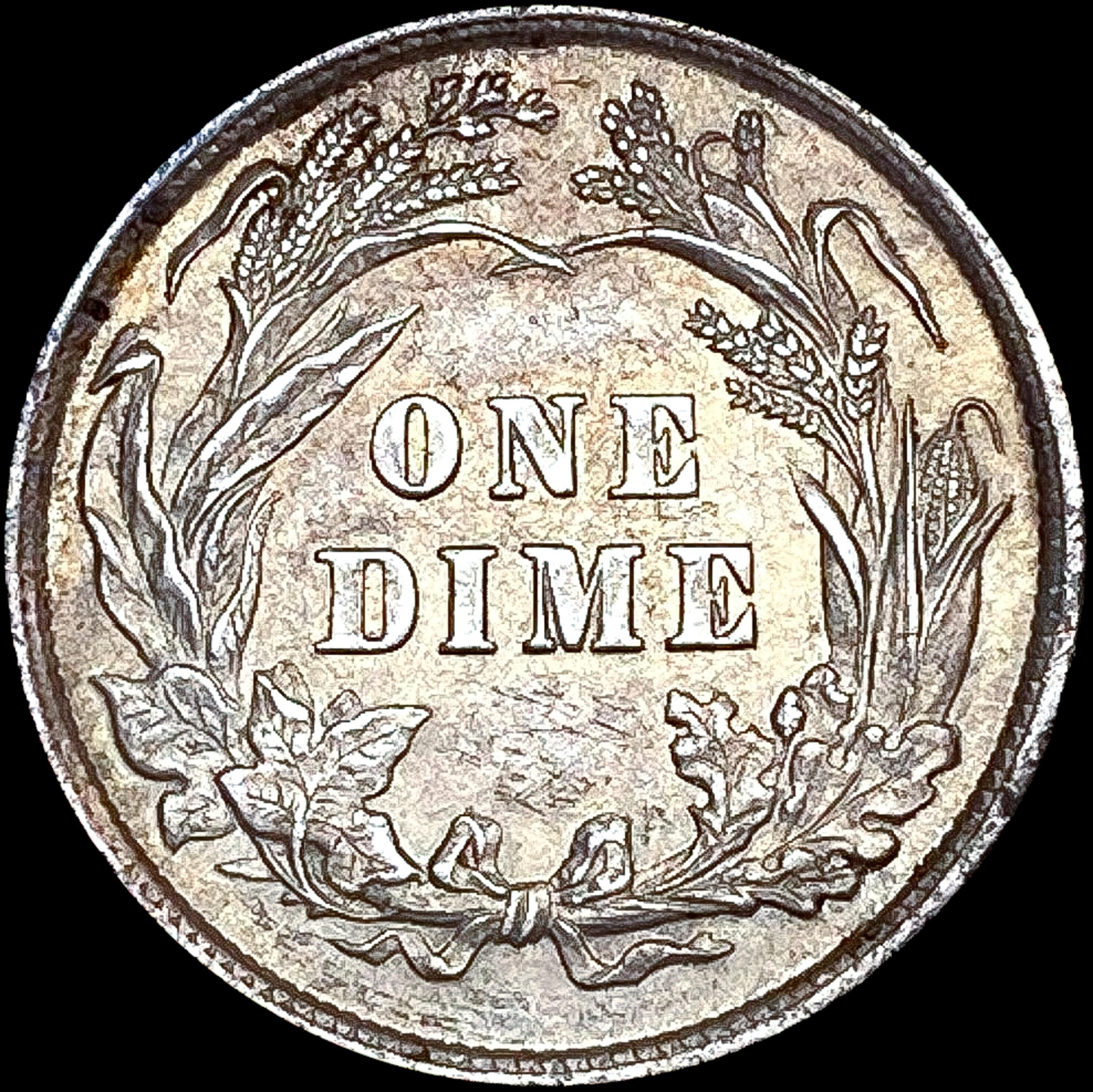 1894 Barber Dime CLOSELY UNCIRCULATED