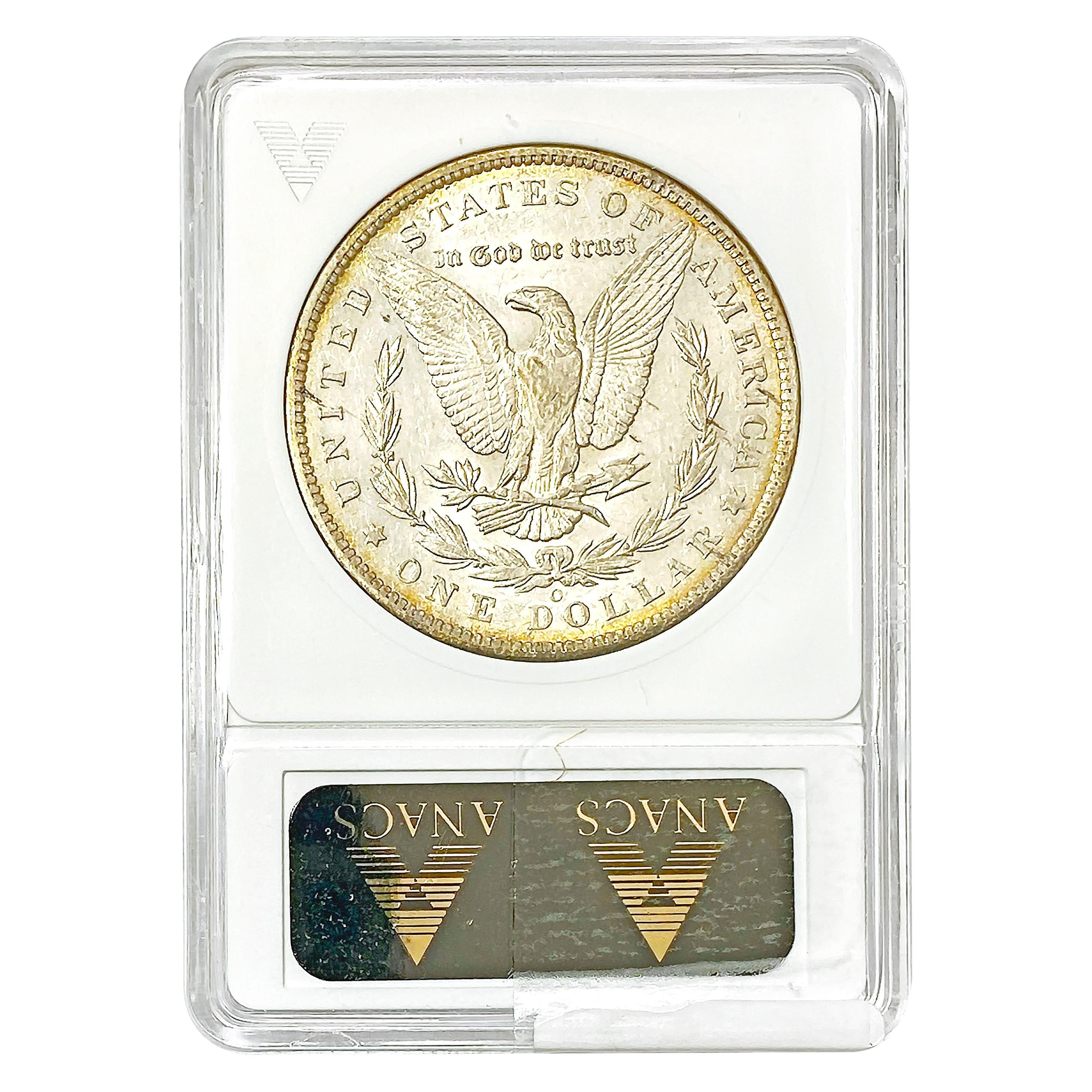 1886-O Morgan Silver Dollar ANACS AU53
