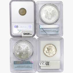 1902-2008 [4] US Varied Silver Coinage