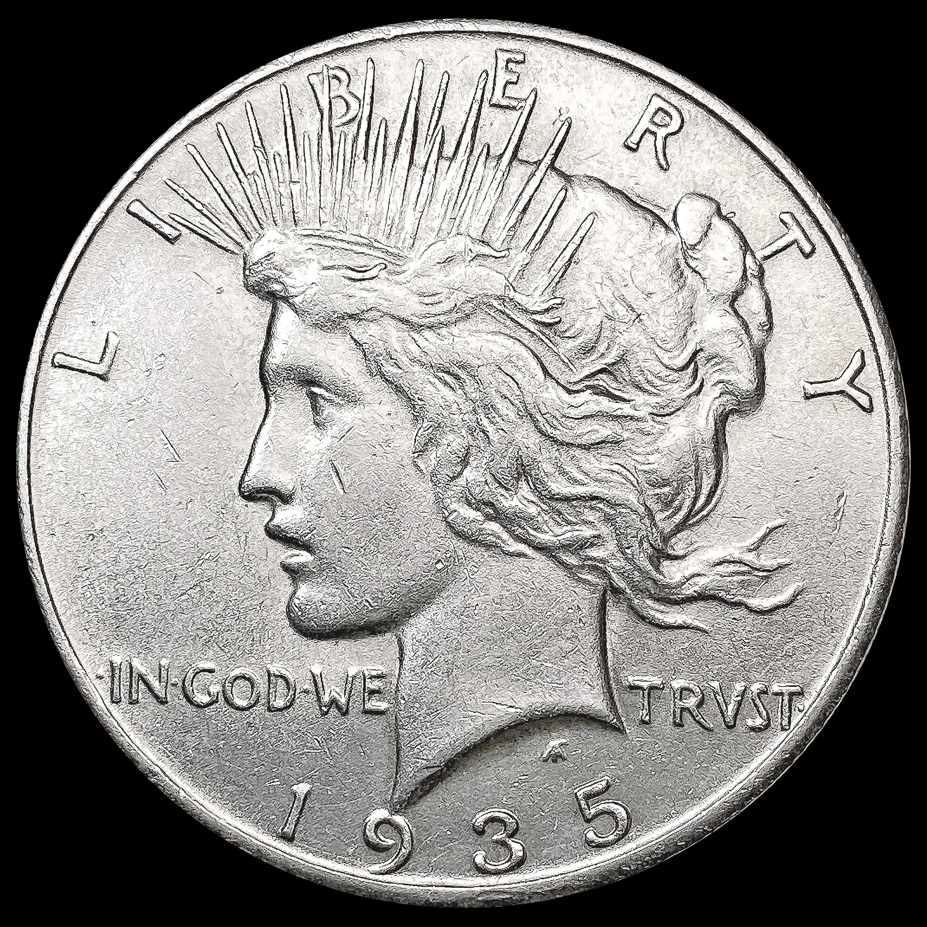 1935-S Silver Peace Dollar UNCIRCULATED