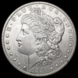 1886-O Morgan Silver Dollar CHOICE AU