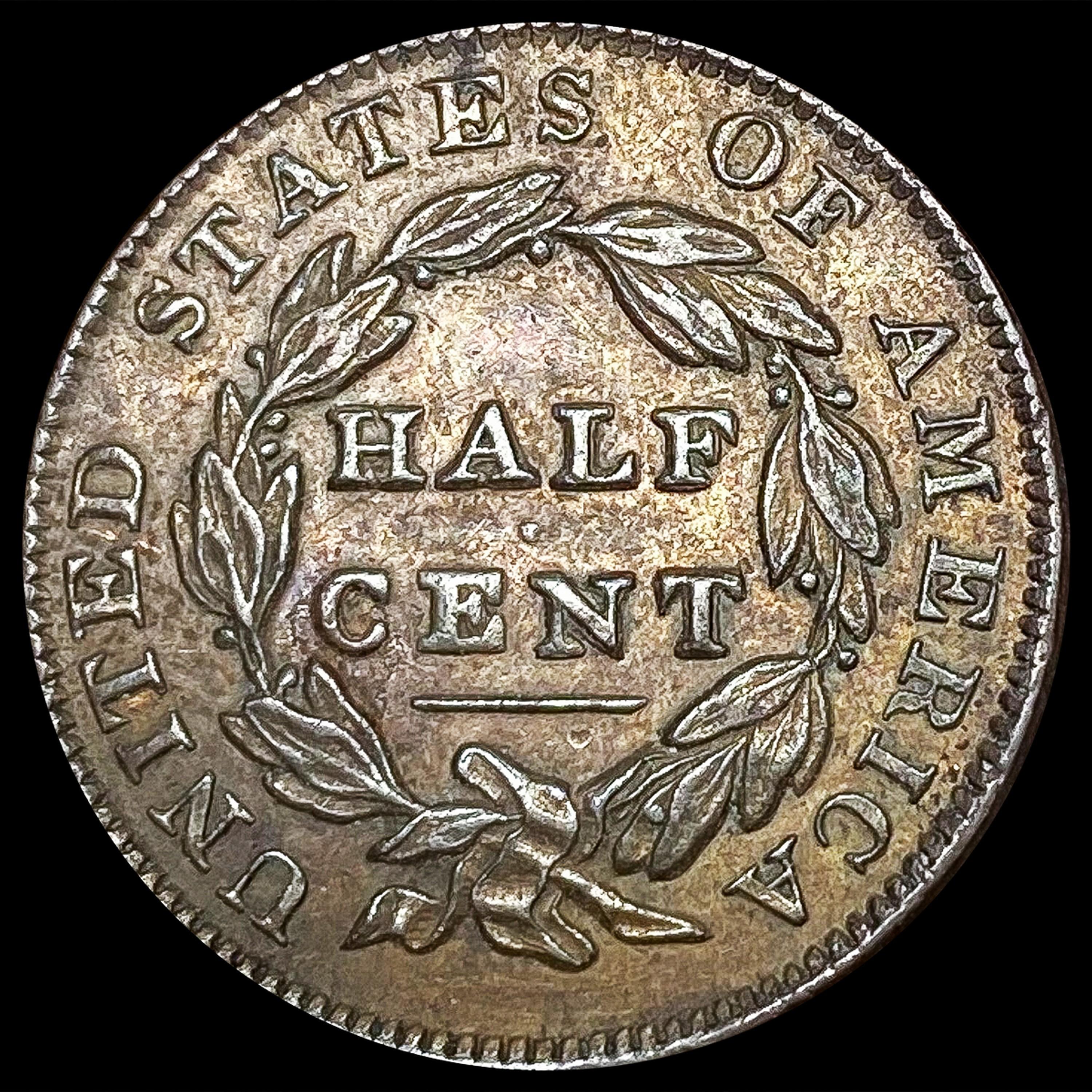 1835 Classic Head Half Cent UNCIRCULATED