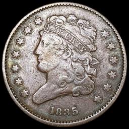 1835 Classic Head Half Cent LIGHTLY CIRCULATED