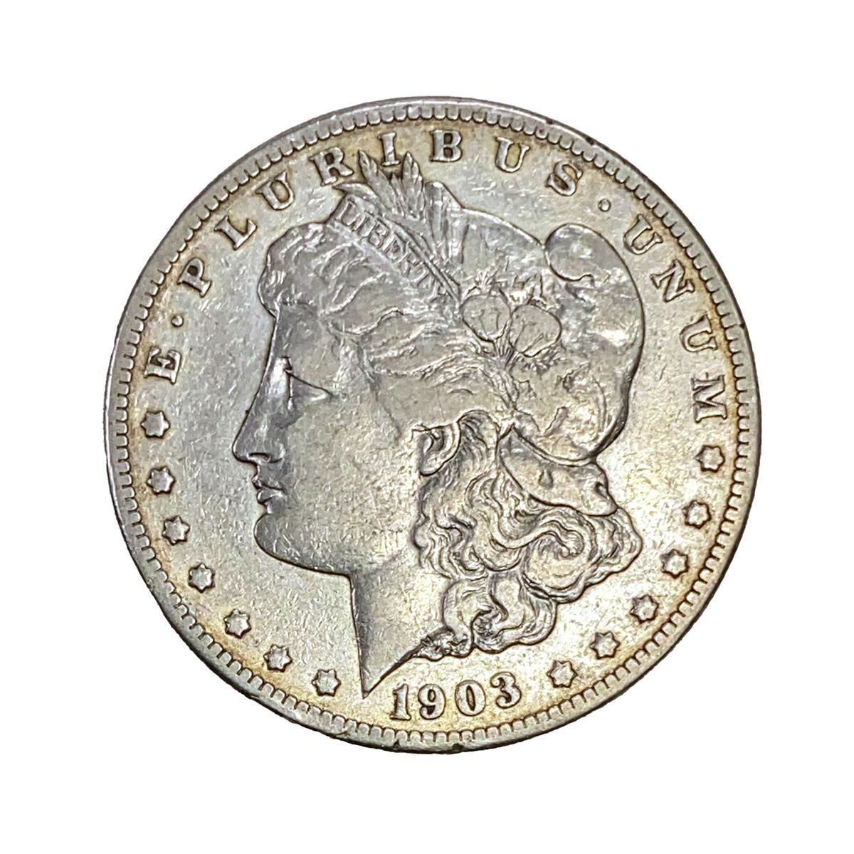 1903-S Morgan Silver Dollar LIGHTLY CIRCULATED