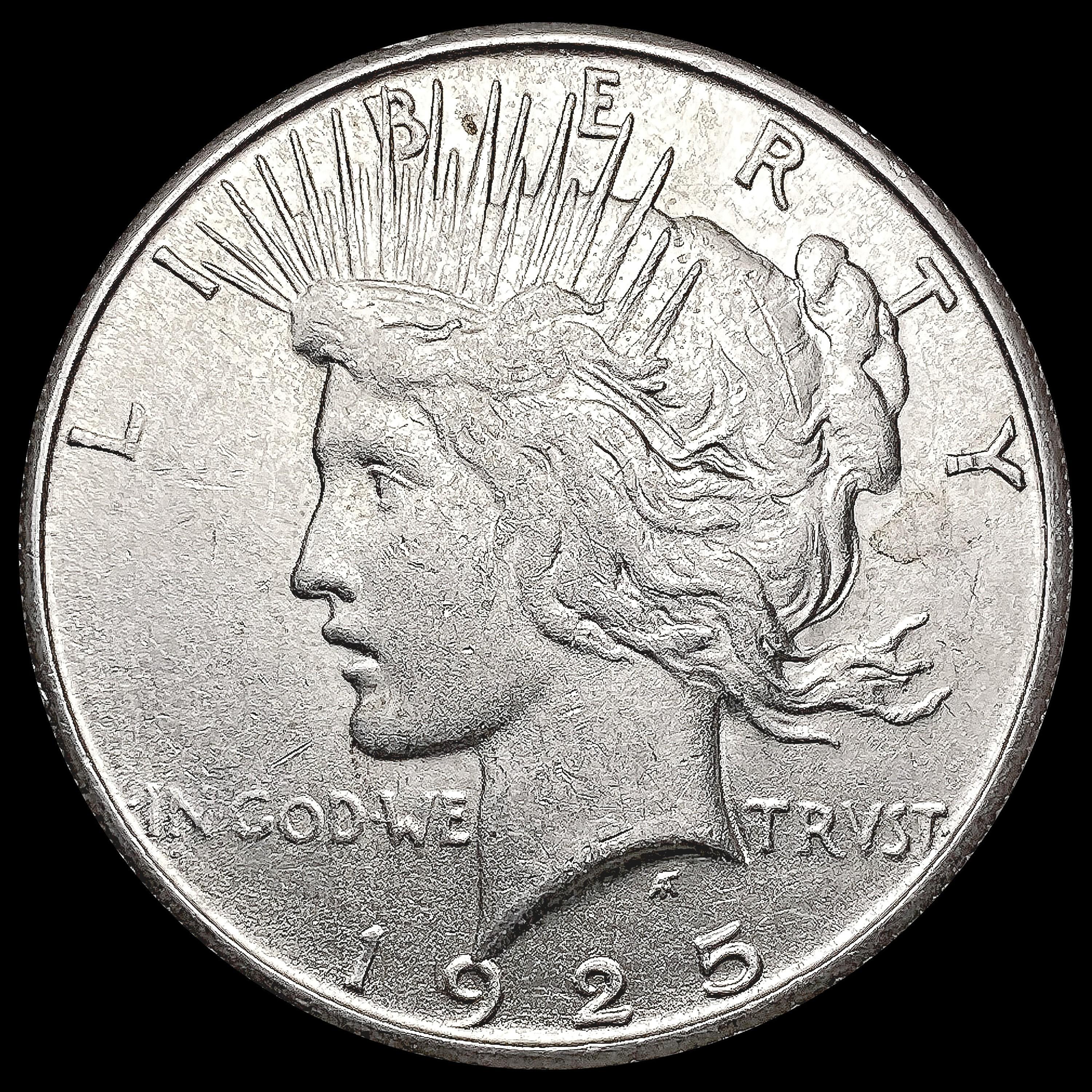 1925-S Silver Peace Dollar UNCIRCULATED