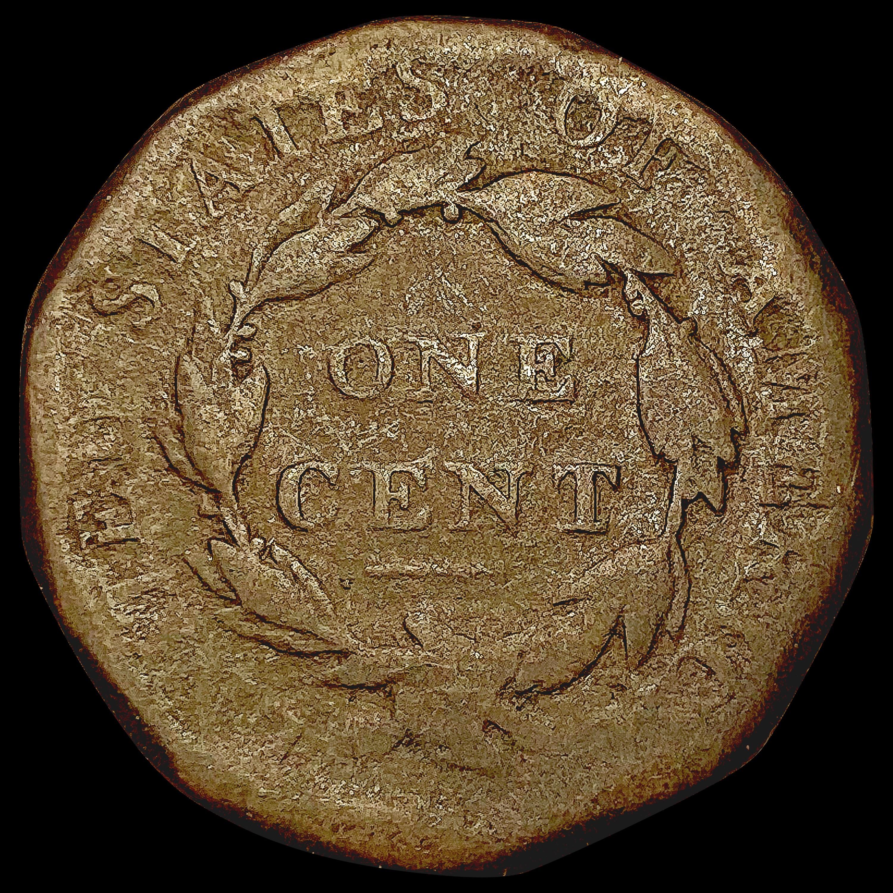 1813 Coronet Head Large Cent NICELY CIRCULATED