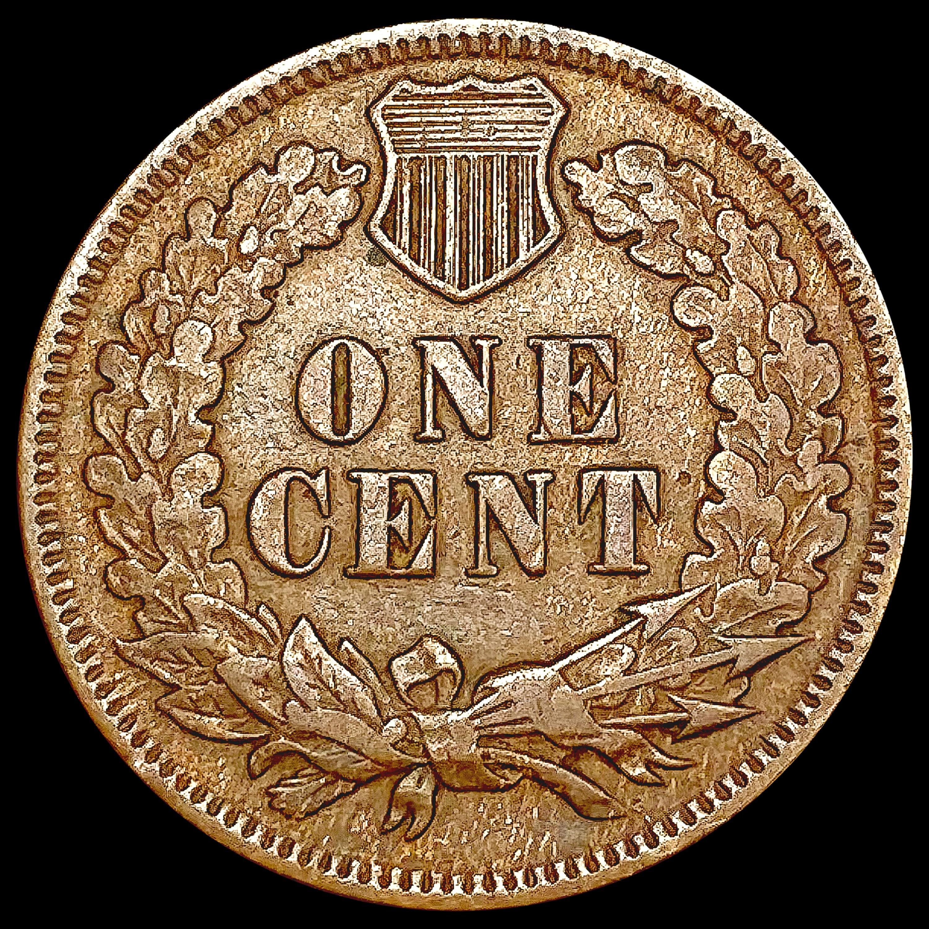 1872 Indian Head Cent LIGHTLY CIRCULATED