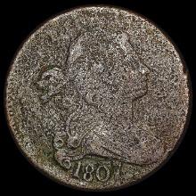 1807/6 Lg 7 SG - 273 Draped Bust Large Cent NICELY