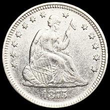 1875 Seated Liberty Quarter CLOSELY UNCIRCULATED