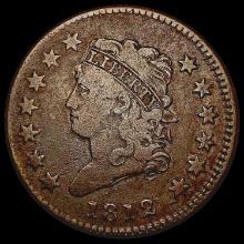 1812 Classic Head Large Cent LIGHTLY CIRCULATED