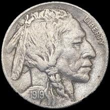 1919-S Buffalo Nickel LIGHTLY CIRCULATED
