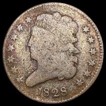 1828 Classic Head Half Cent NICELY CIRCULATED