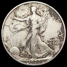 1923-S Walking Liberty Half Dollar CLOSELY UNCIRCU