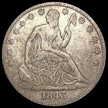 1843-O Seated Liberty Half Dollar NICELY CIRCULATE