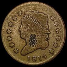 1814 Classic Head Large Cent NICELY CIRCULATED