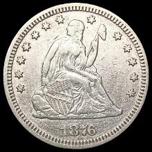 1876 Seated Liberty Quarter CLOSELY UNCIRCULATED