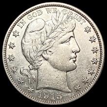 1915-D Barber Half Dollar UNCIRCULATED